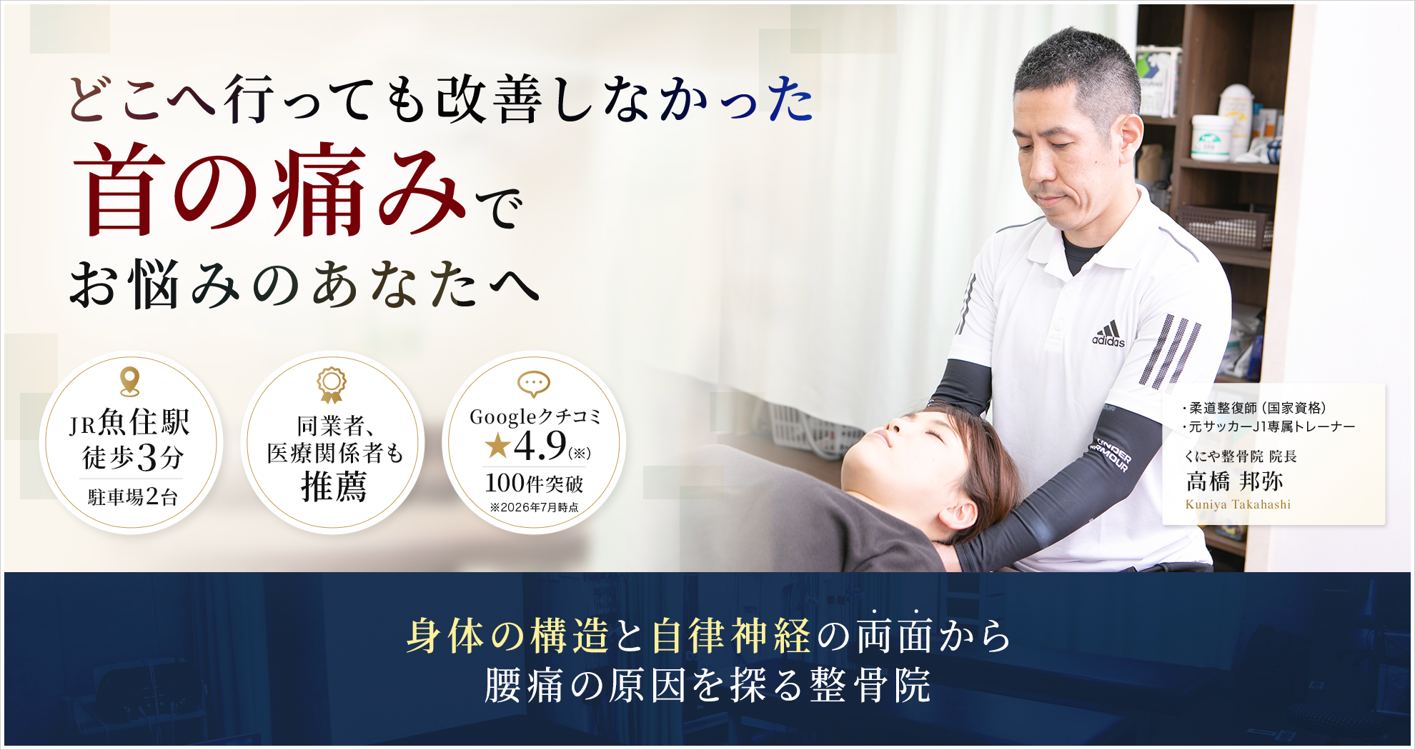 症状｜首の痛み