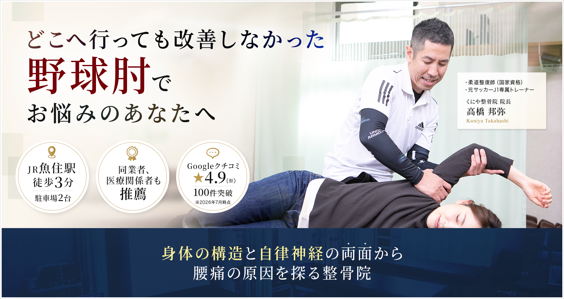 症状｜野球肘