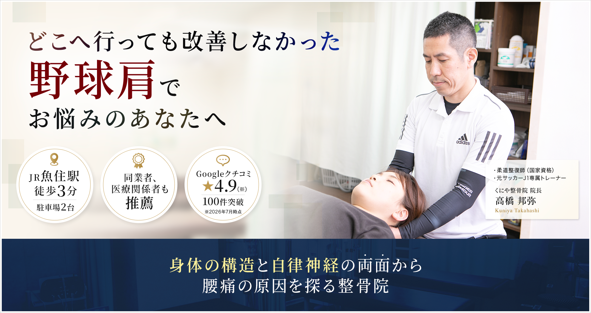 症状｜野球肩