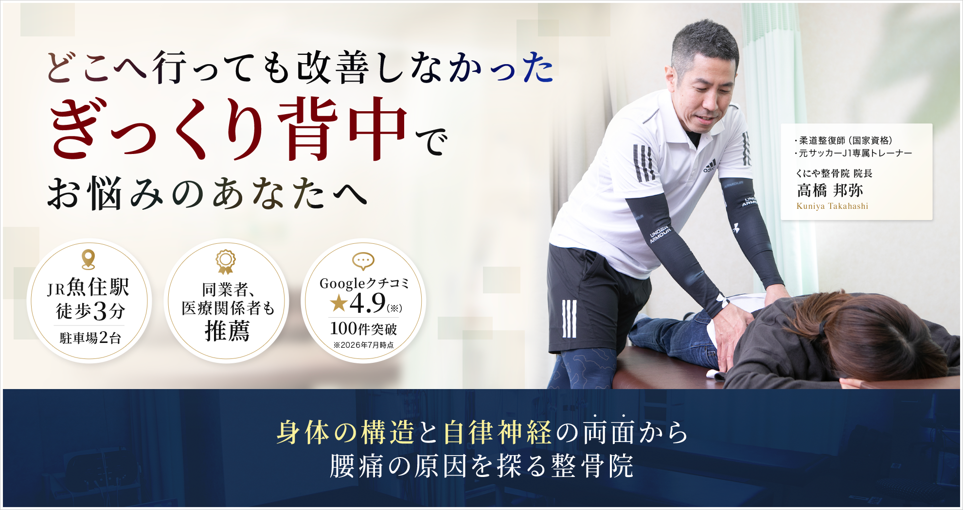 症状｜ぎっくり背中