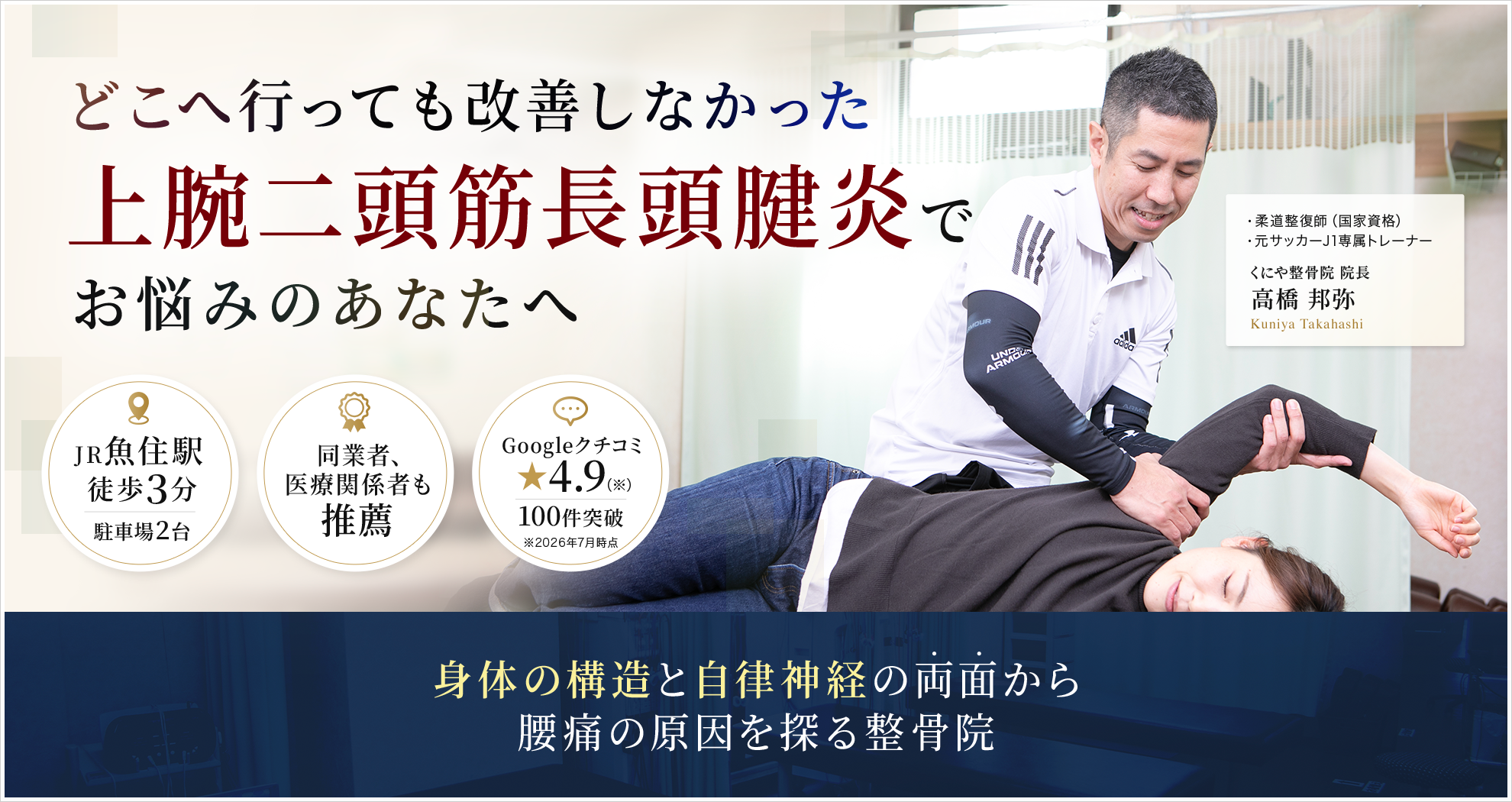 症状｜上腕二頭筋長頭腱炎